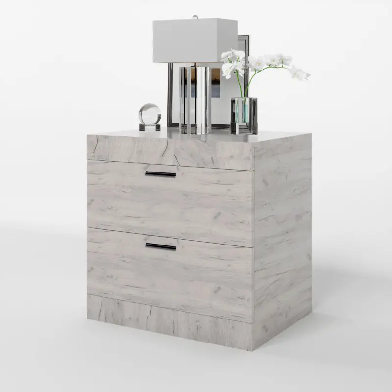 Тумба прикроватная Соната Дуб крафт белый (26767231)