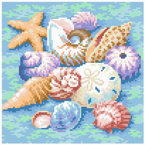 Алмазная мозаика Морской коктейль 25х25 см (АМШ-229)