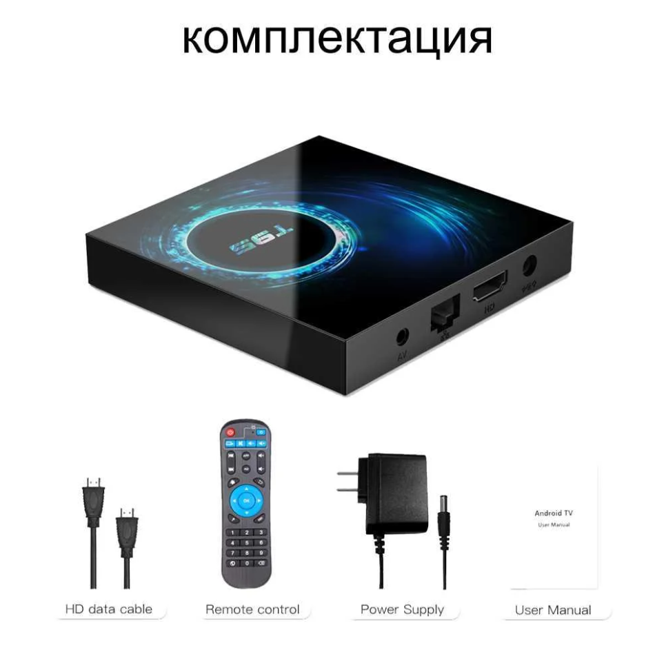 Смарт ТБ приставка T95 4/64 Smart TV - фото 5