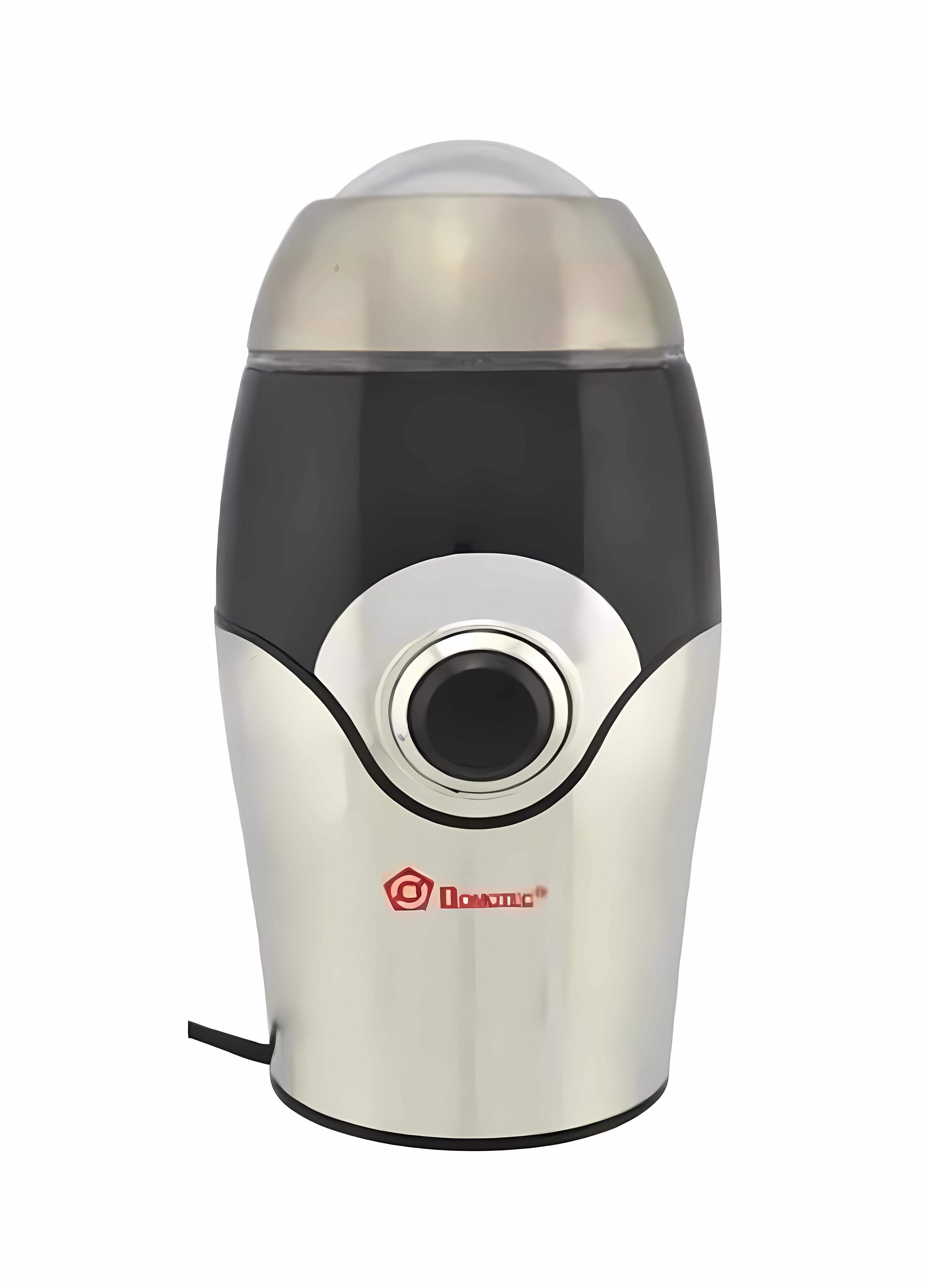 Кавомолка електрична Domotec MS-1107 150 В 4 ножі з нержавіючої сталі Срібний (546386МХ)