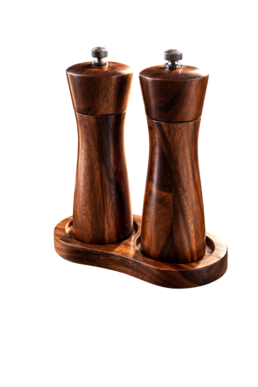 Мельницы для соли и перца Moltis деревянные 17 см (10150)