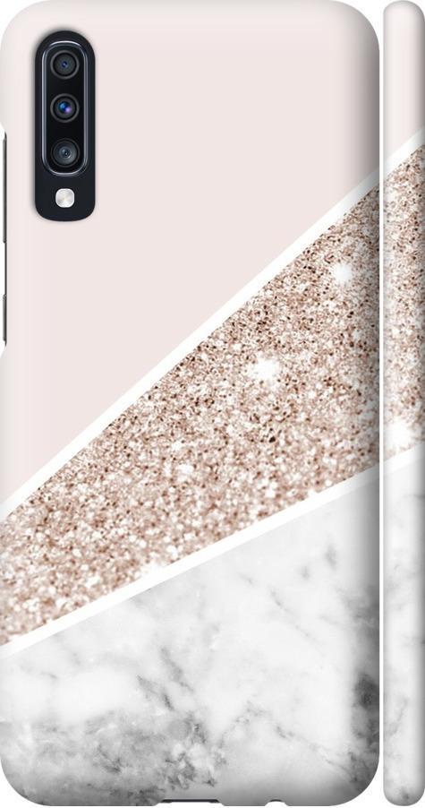 Чехол на Samsung Galaxy A70 2019 A705F Пастельный мрамор (4342m-1675-42517)