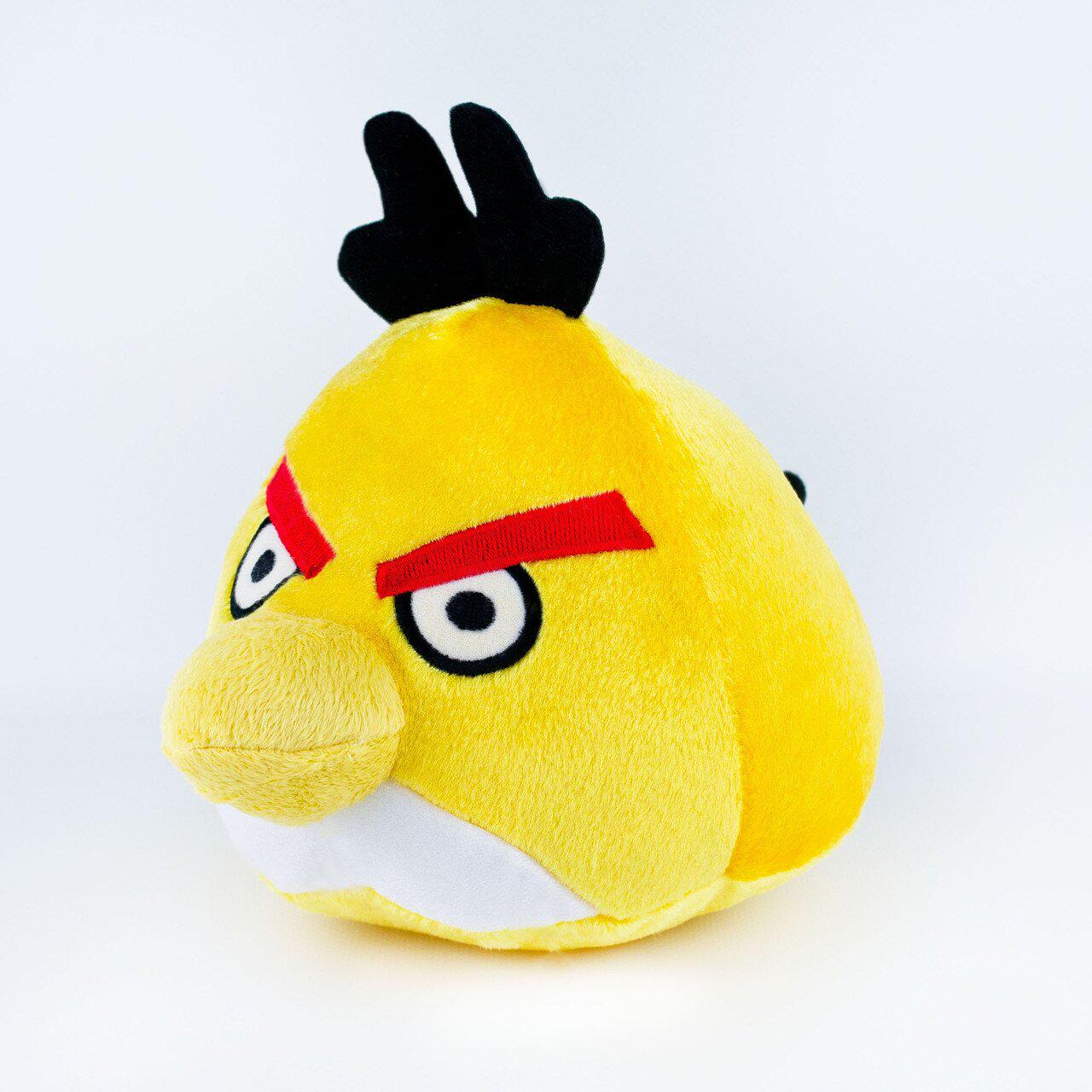 Мягкая игрушка Weber Toys Angry Birds Птица Чак средняя 20 см (WT5270) - фото 1