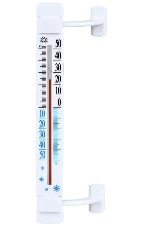 Термометр оконный WL-2090 на липучке 20,5 см Термометр оконный WL-2090 на липучке 20,5 см