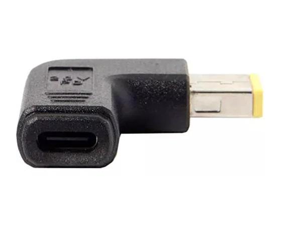 Переходник для зарядки ноутбука от повербанка Square Lenovo USB Type-C на DC 11,0х4,5 + PD Triger 19,5V 100W - фото 4