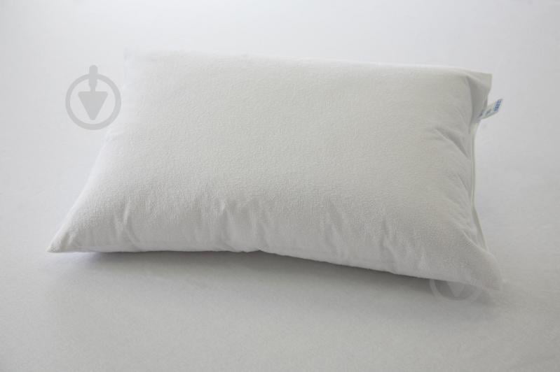 Наволочка IGLEN непромокаемая защитная на кнопках 60x60 см Белый (6060A)