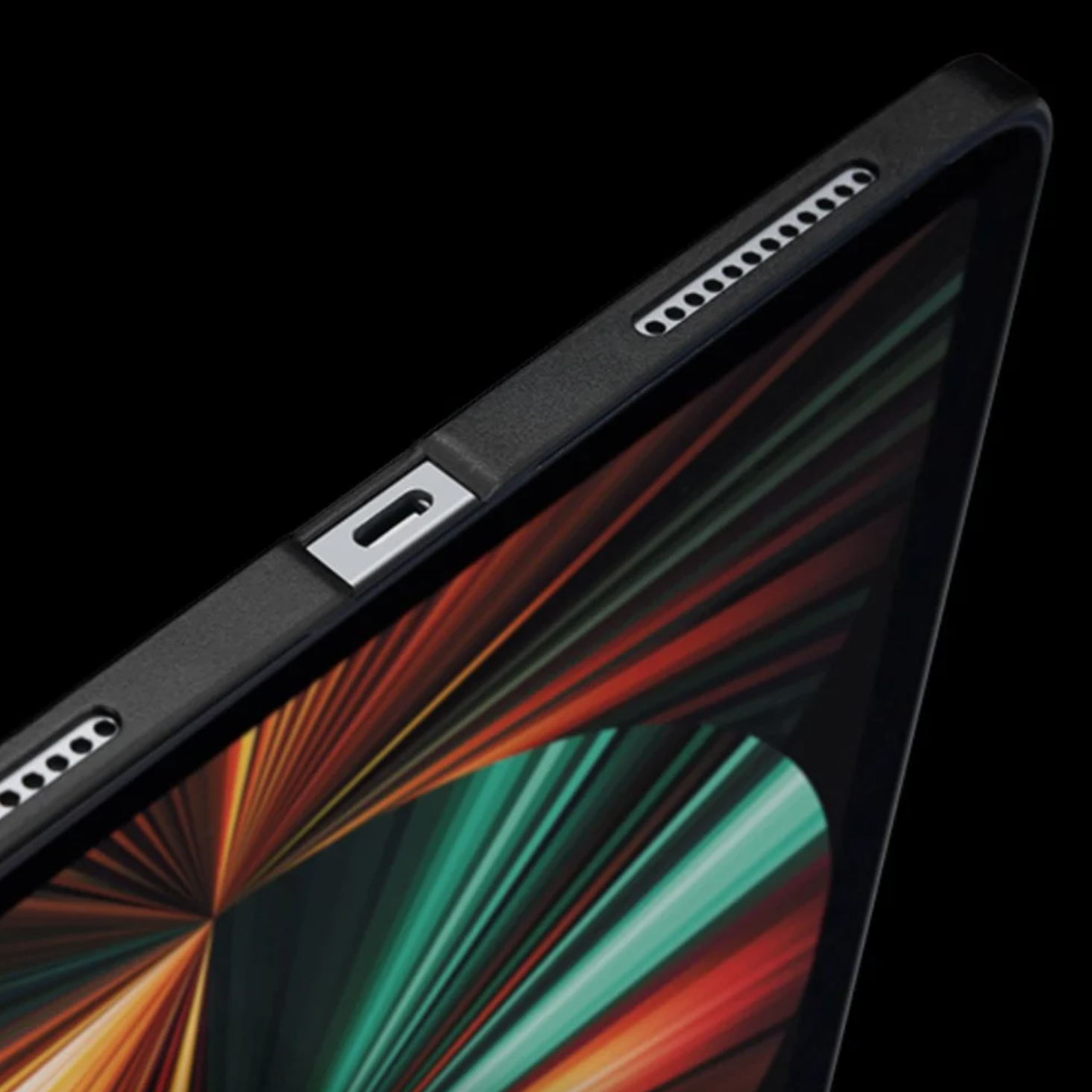 Чохол накладка Pitaka MagEZ 2 для iPad Pro 11" 3rd Gen Twill Black/Grey (KPD2101P) - фото 3