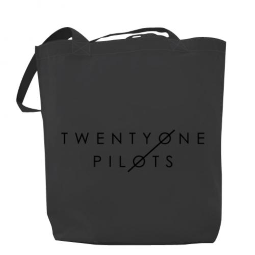 Шоппер Twenty One Pilots 37x41 см Темно-серый (336985-28-43404)