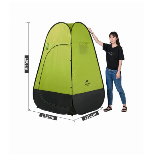 Палатка-душ Naturehike Utility Tent 210T polyester NH17Z002-P atrovirens - фото 3