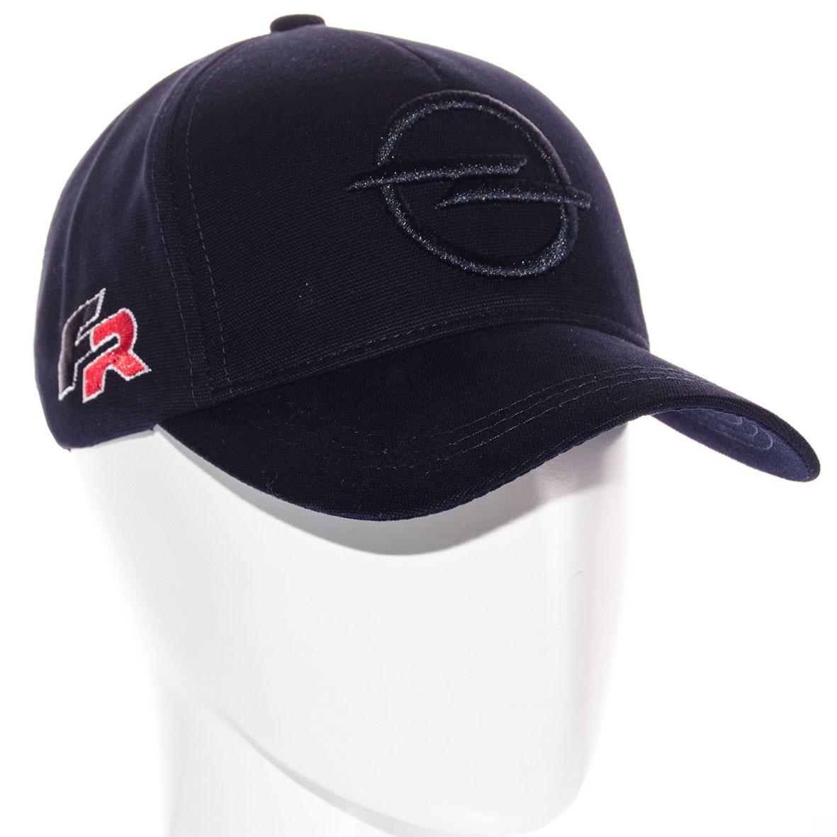 Бейсболка Opel BTH20676 с регулировкой из плотного коттона L/р. 57-58 Темно-синий