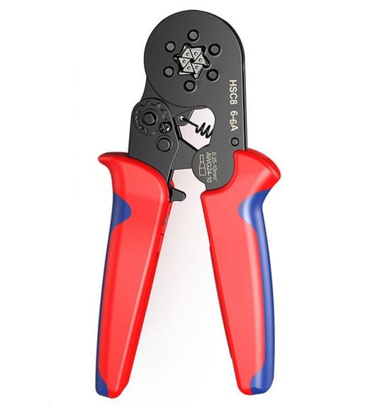 Клещи обжимные GoodTool top кримпер для обжима наконечников HSC8 6-6A 0,25-8 мм (HSC8_6-6)