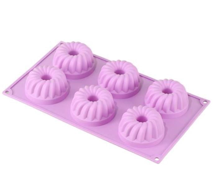 Форма для кексів силіконова Паски 29,5х17,5х3,5 см (AN013122)