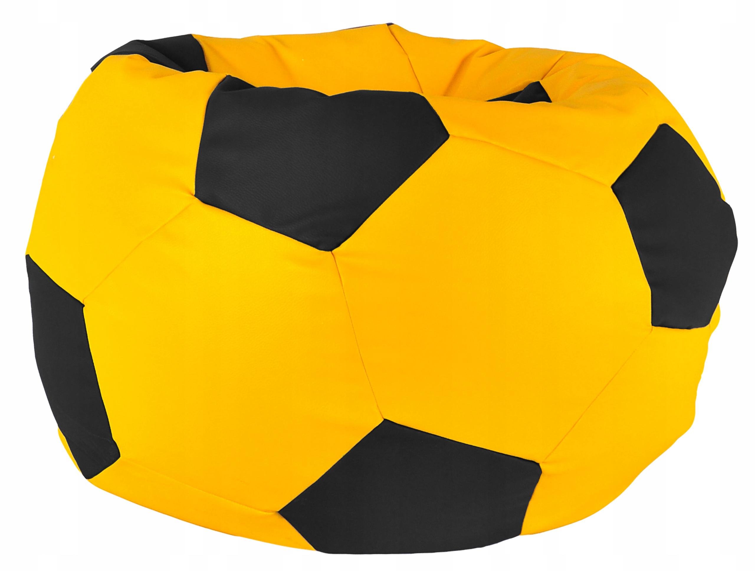 Крісло мішок 70х70 см Жовтий з чорним (31230-Нов)