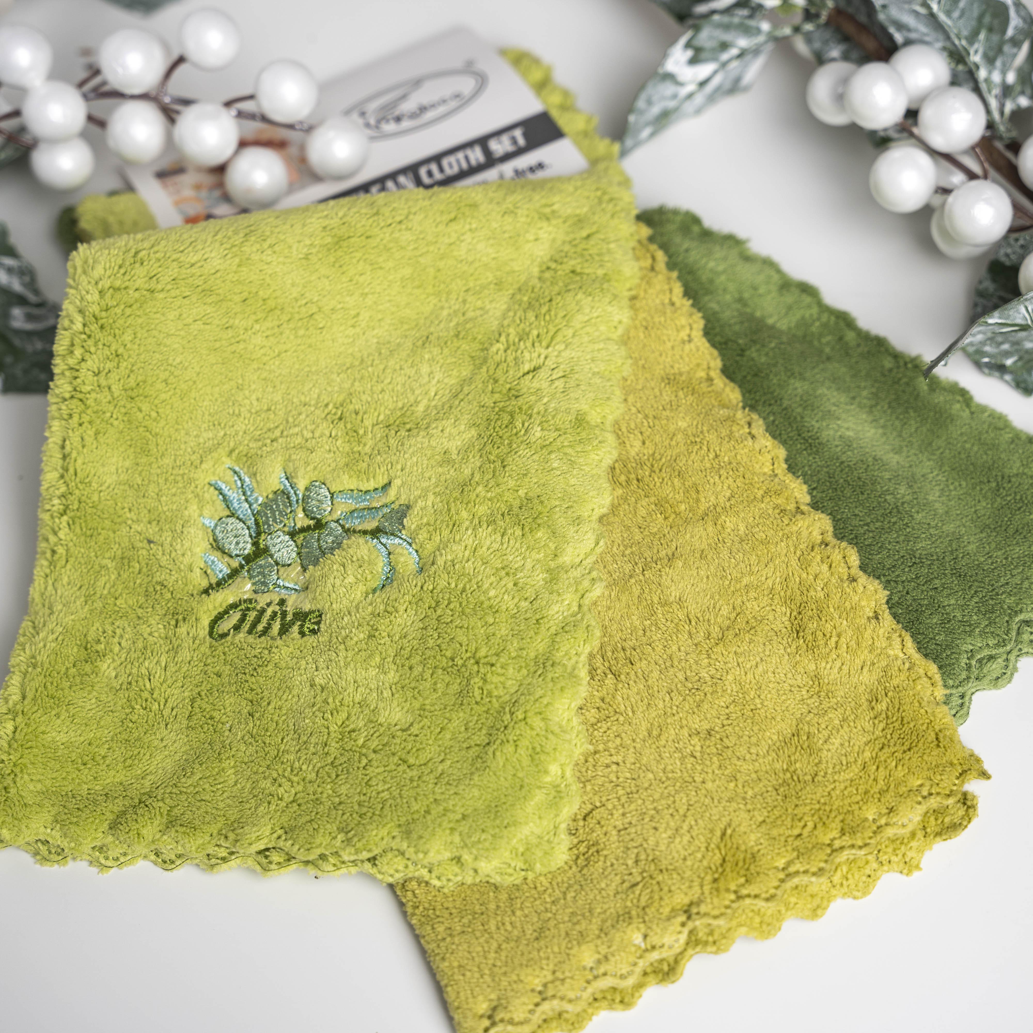 Салфетки оливка 30x30 см (88813)