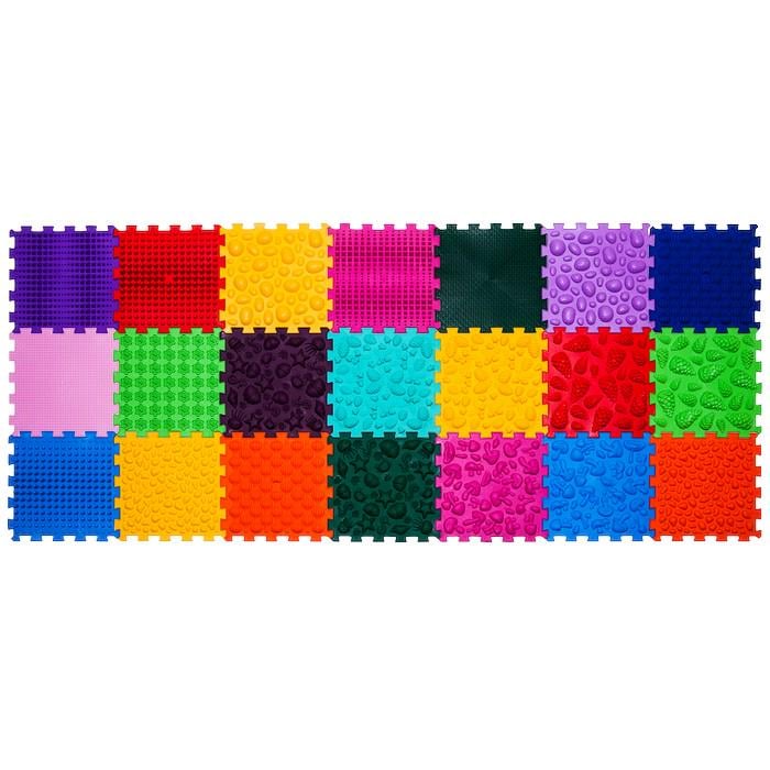 Коврик массажный детский ортек мега микс 21 эл.