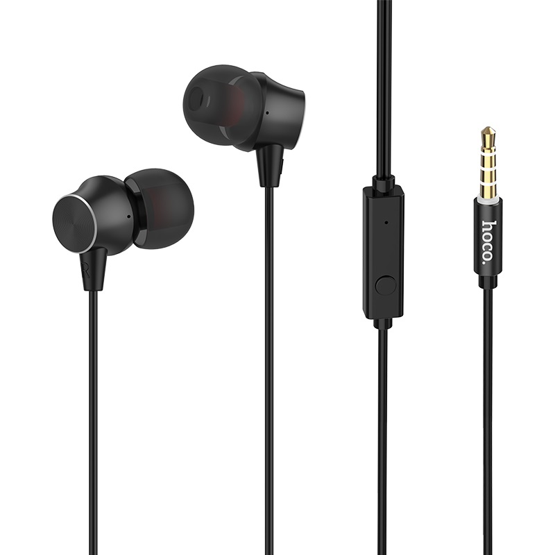 Наушники Hoco M51 Proper Sound With Microphone 1,2 м Black (555112)
