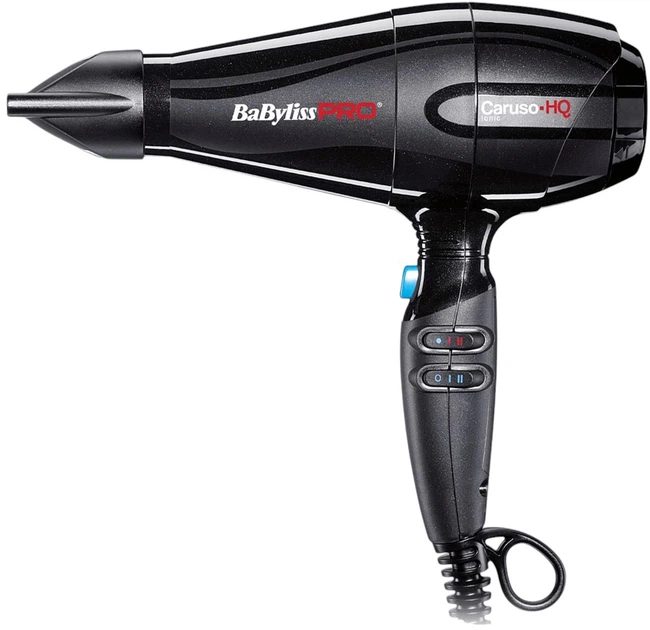 Фен для волос BaByliss PRO BAB6970IE Caruso-HQ 2400 Вт Черный (PH00731)