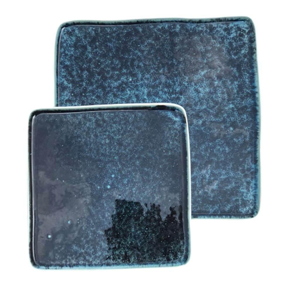 Тарелка квадратная Olens Тотем 26,5х26,5x1,2 см керамика (JM2130T)