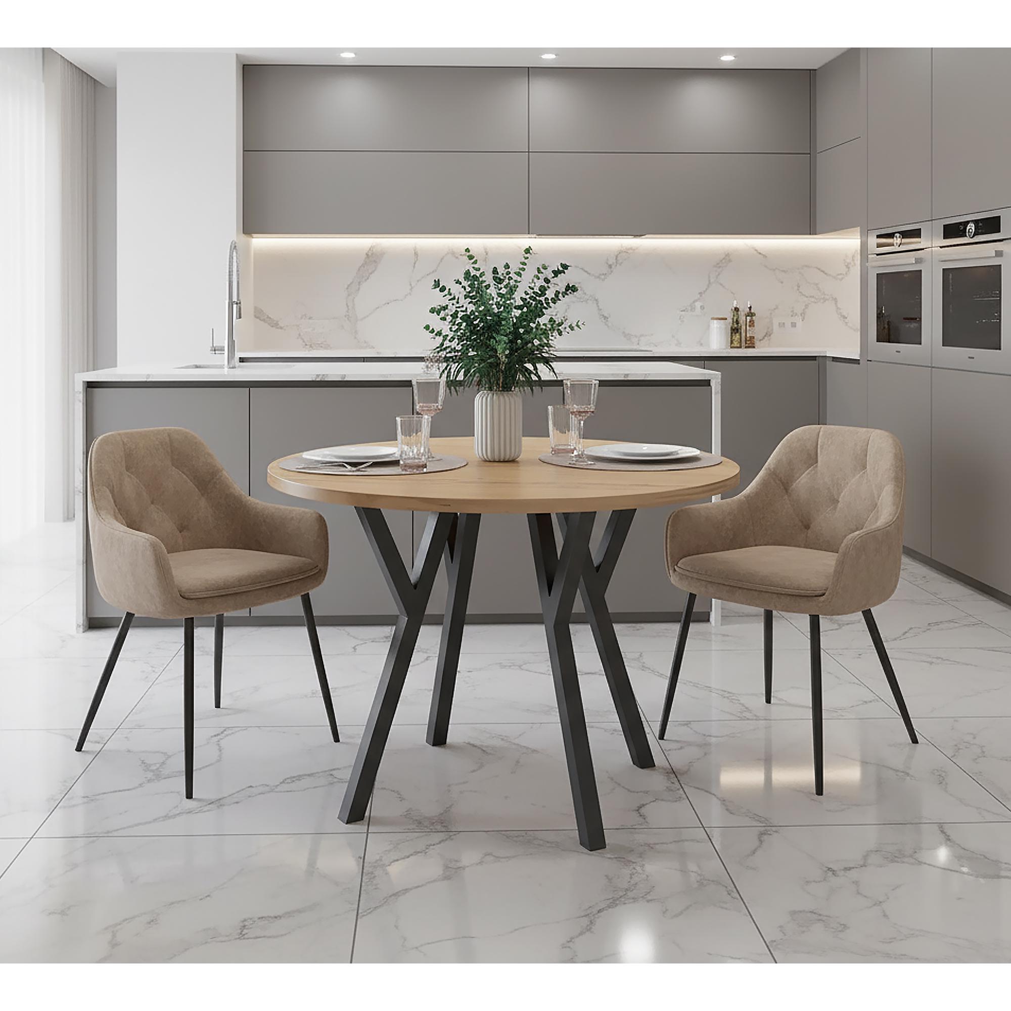 Комплект ножек для стола из металла Loft 730 мм 4 шт. Черный (1115) - фото 2 Комплект ножек для стола из металла Loft 730 мм 4 шт. Черный (1115) - фото 2