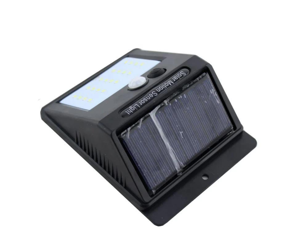 Уличный фонарь на солнечной батарее Solar Motion Sensor Light с датчиком движения 25 LED 6 шт Черный (5115/6U) - фото 3