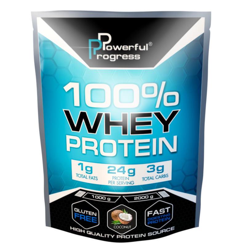 Протеїн Powerful Progress 100% Whey 2 кг Кокос (3218V6067)