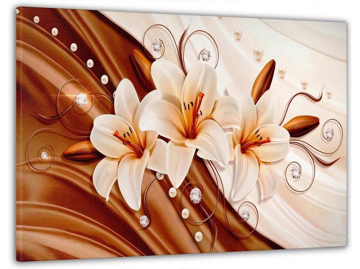 Картина на холсте DK Абстракция лилии 60х100 см (MK10110_M)