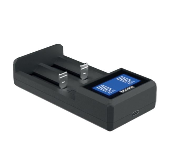 Зарядний пристрій Quantum BEST LINE QM-BC4120 універсальний 2-slot USB РК-дисплей (000004615)