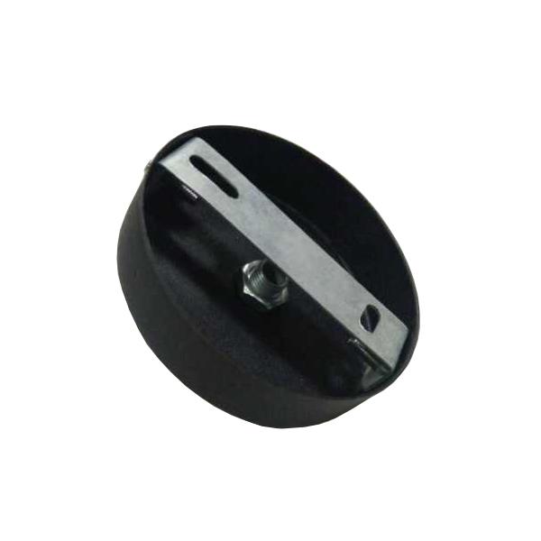 Розетка потолочная 80х20 мм Черный - фото 3