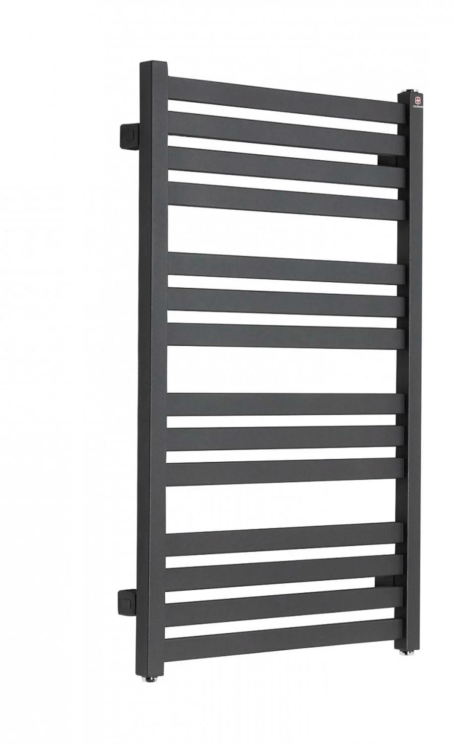 Полотенцесушитель электрический Terma Marlin с тэном MOA 780x430 мм Black mat (512)