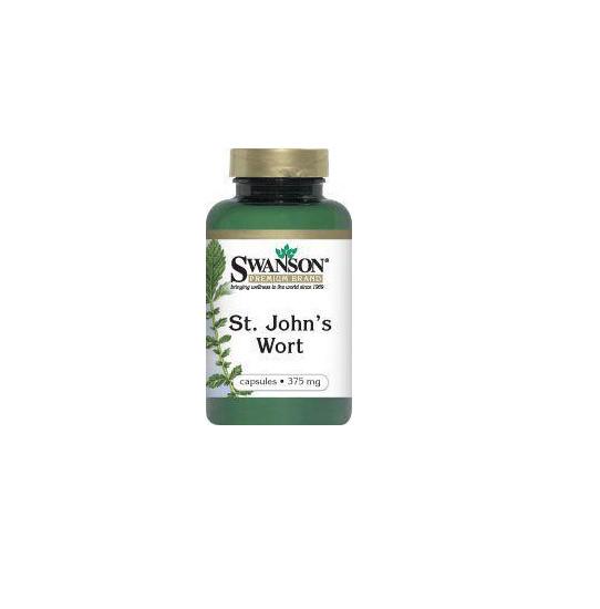Экстракт зверобоя Swanson Full Spectrum St. John's Wort 375 mg 60 caps