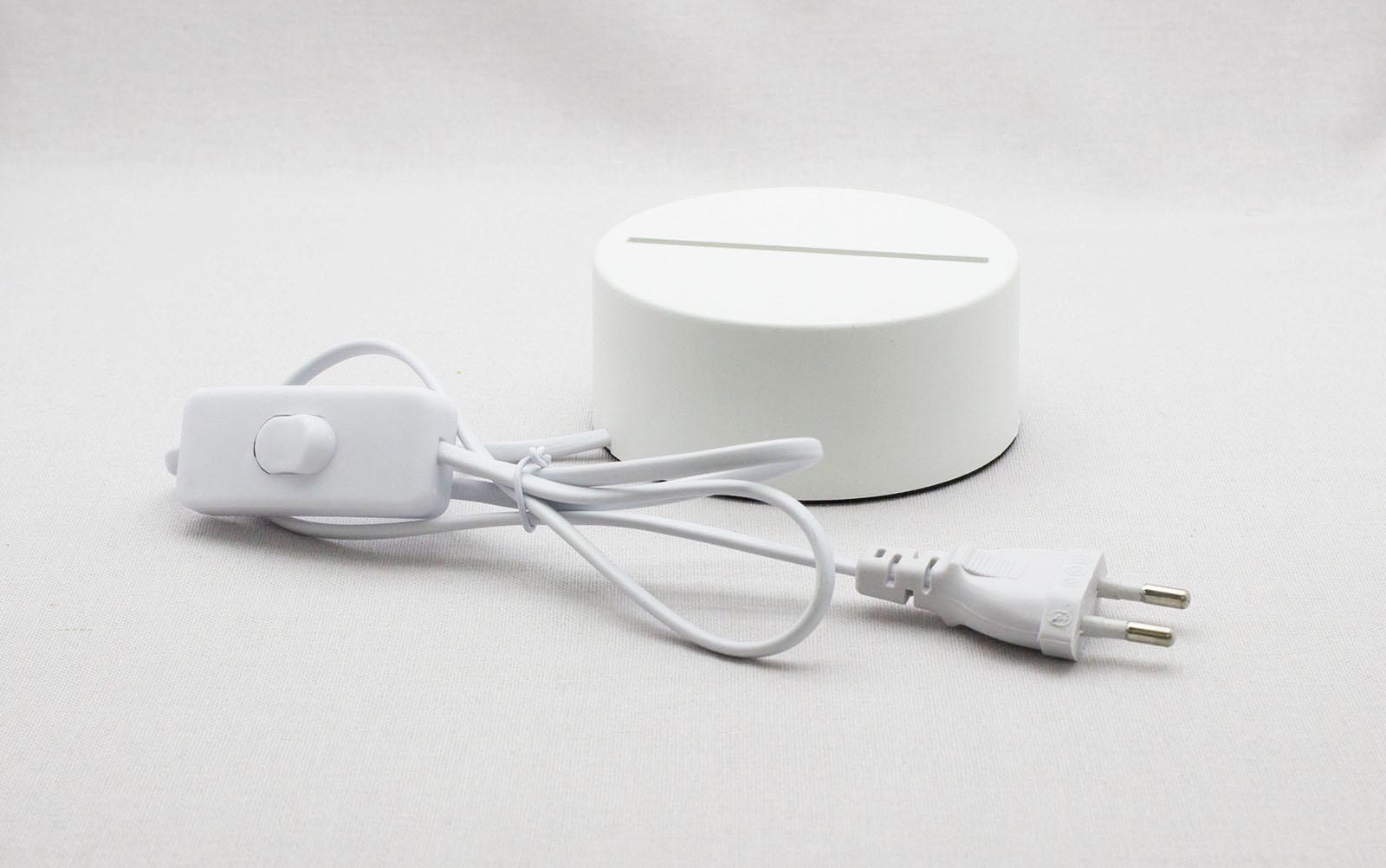 Ночник 3D Creative Кошки 3 оттенка 220 В Белый - фото 6 Ночник 3D Creative Кошки 3 оттенка 220 В Белый - фото 6