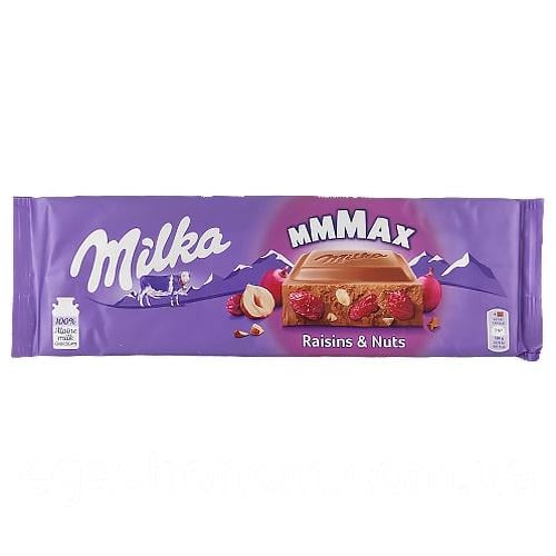 Шоколад молочний Milka Raisins&Nuts 300 г (20848768)