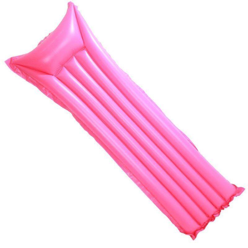 Матрас надувной одноместный пляжный 183х69 см Розовый (60380003) Матрас надувной одноместный пляжный 183х69 см Розовый (60380003)