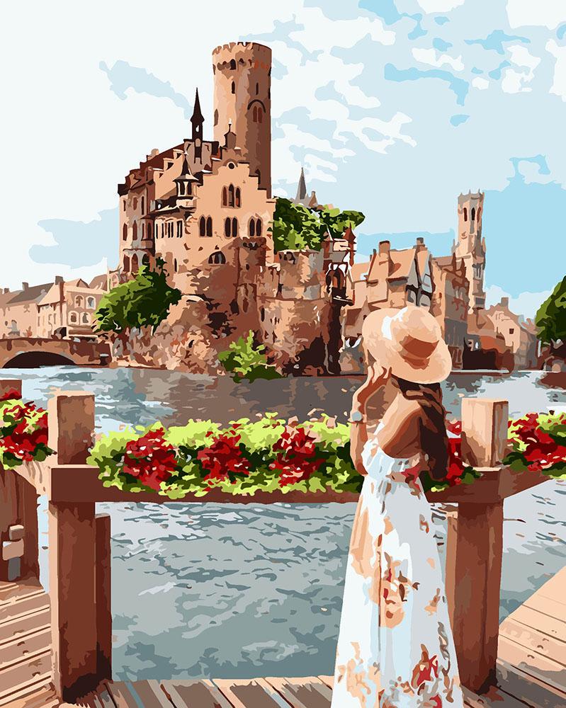 Картина по номерам Идейка "Живописное место" 40х50 см (KH4697)