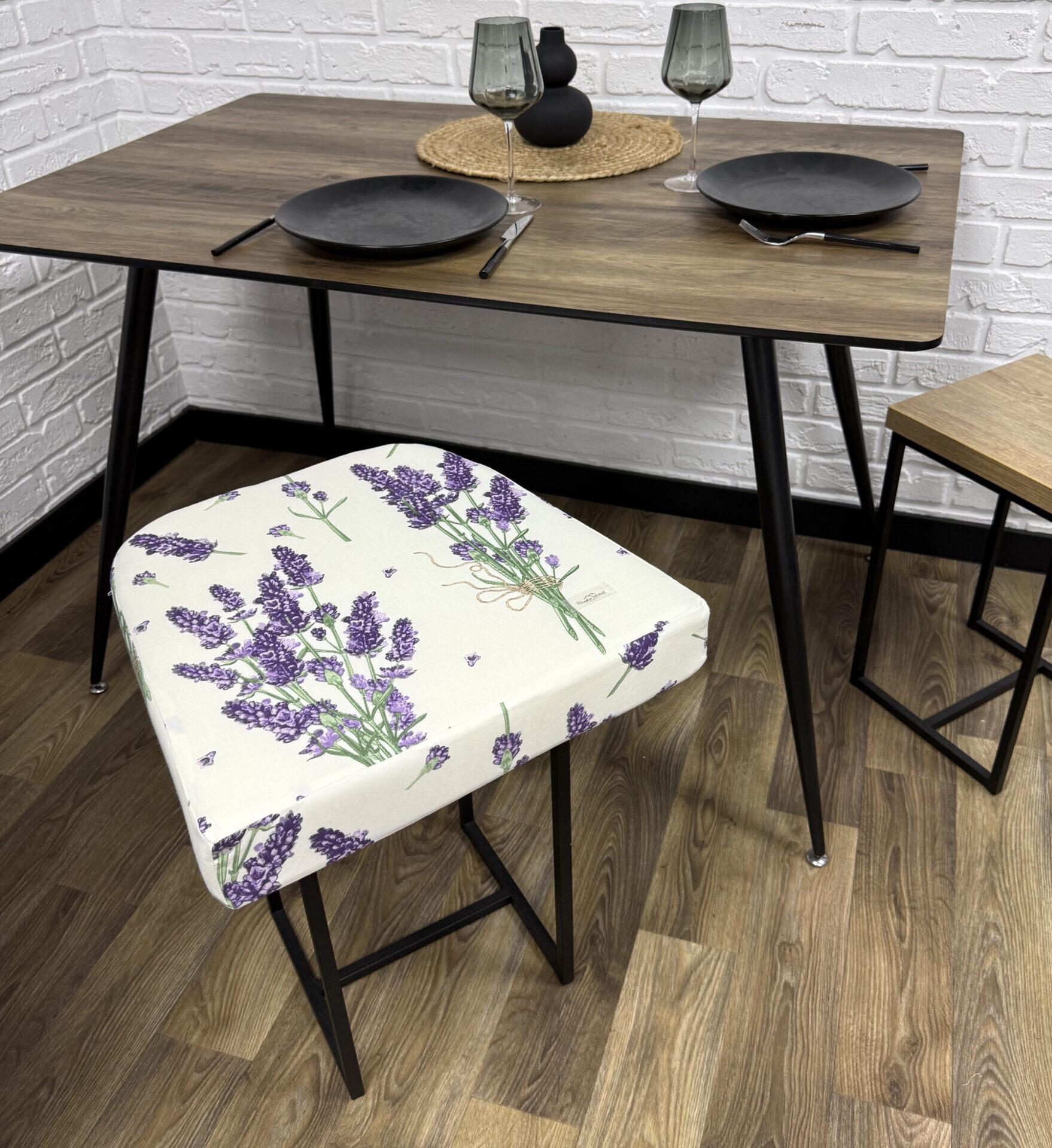 Сиденье Comfort Home Lavender на стул панама 40х40х5 см
