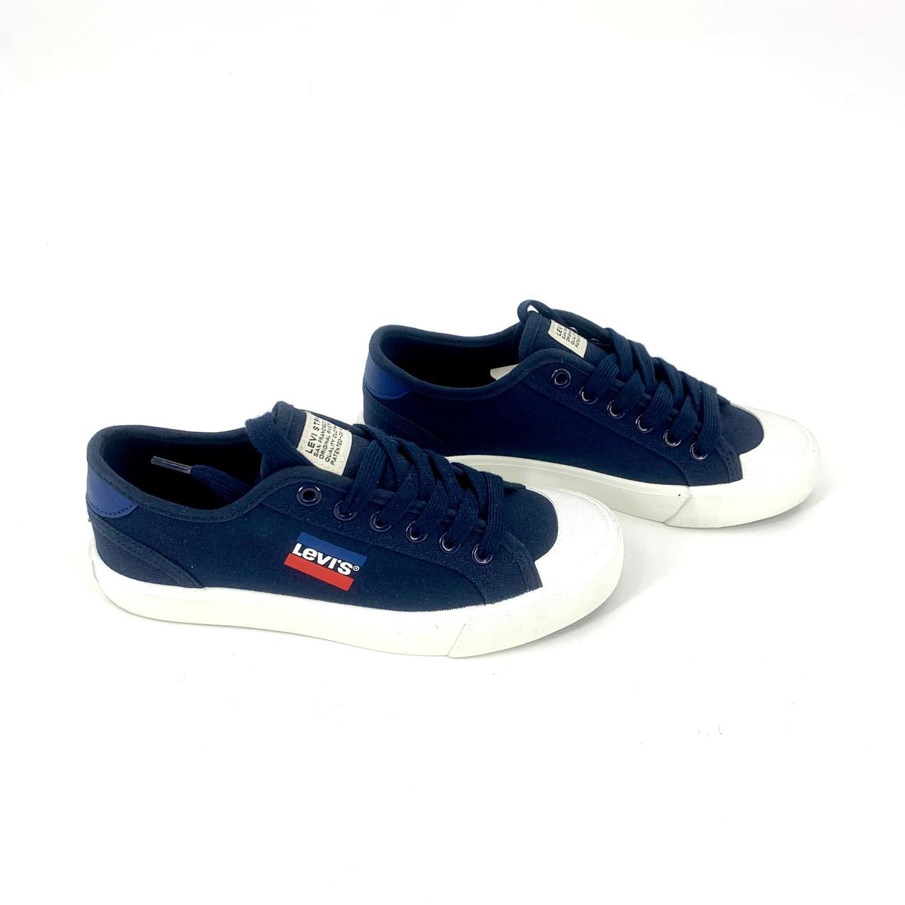Кеди Levi’s VORI0061T текстиль р. 37 Темно-синій (2499643852)