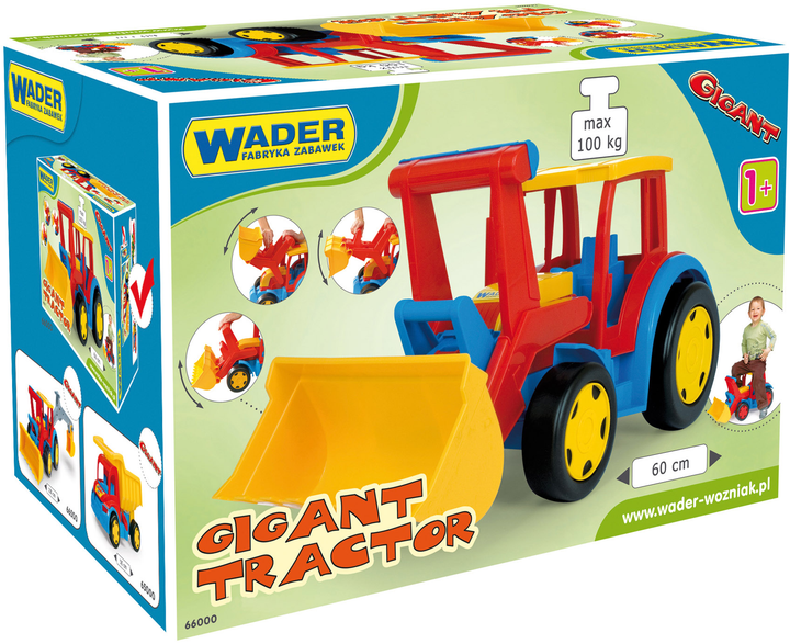 Трактор Wader 66000 Гігант 55x37x32 см (66000/1085)