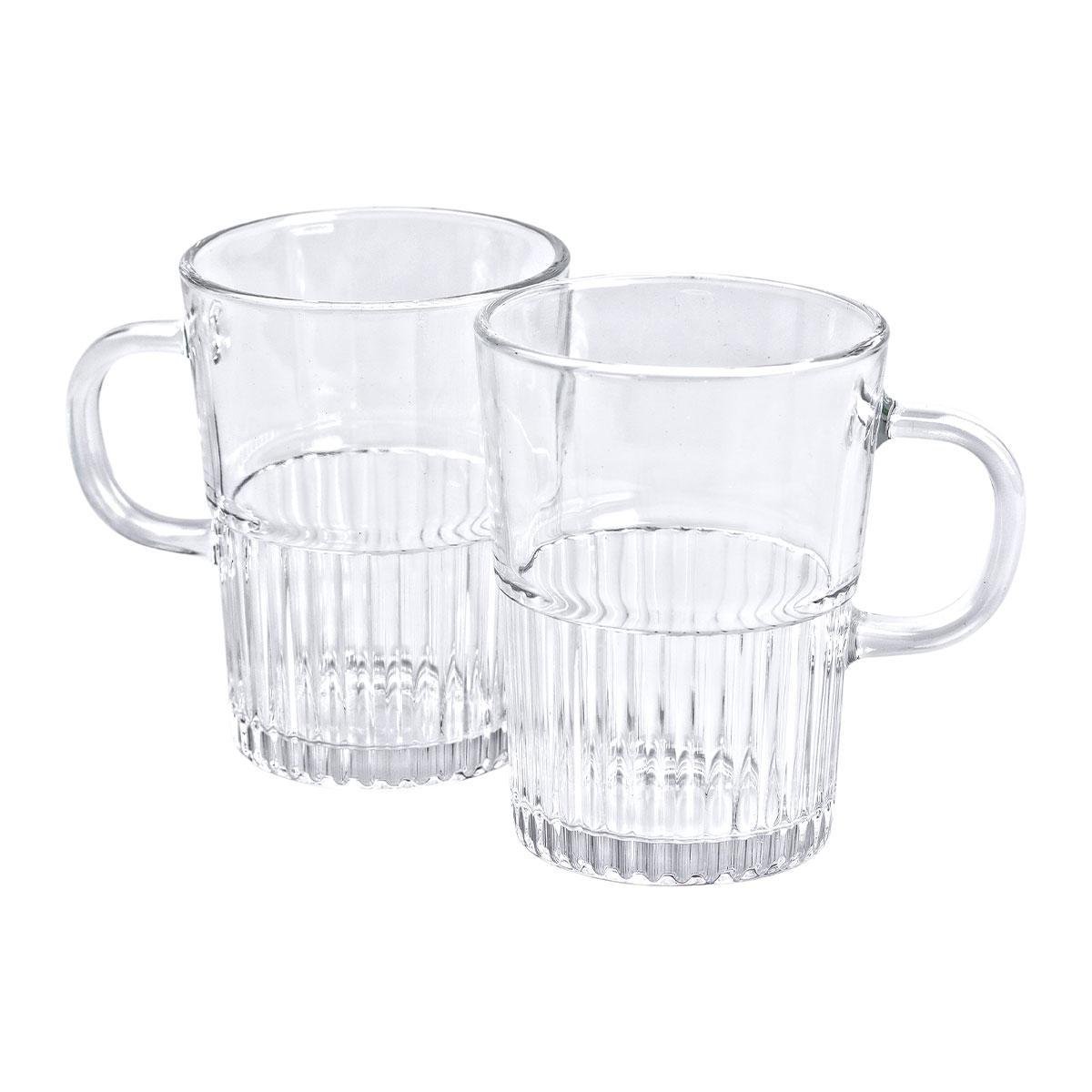 Набір чашок скляних для чаю та кави HP-YH-70 2 шт. 500 мл Прозорий (A-033663) - фото 2 Набір чашок скляних для чаю та кави HP-YH-70 2 шт. 500 мл Прозорий (A-033663) - фото 2