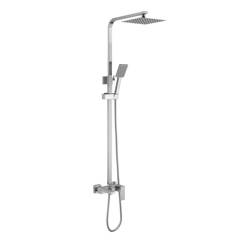 Душова система з виливом Lidz Kubis 1031 на 3 споживача нержавіюча сталь Nickel (LDKUB1030NKS43380) Душова система з виливом Lidz Kubis 1031 на 3 споживача нержавіюча сталь Nickel (LDKUB1030NKS43380)