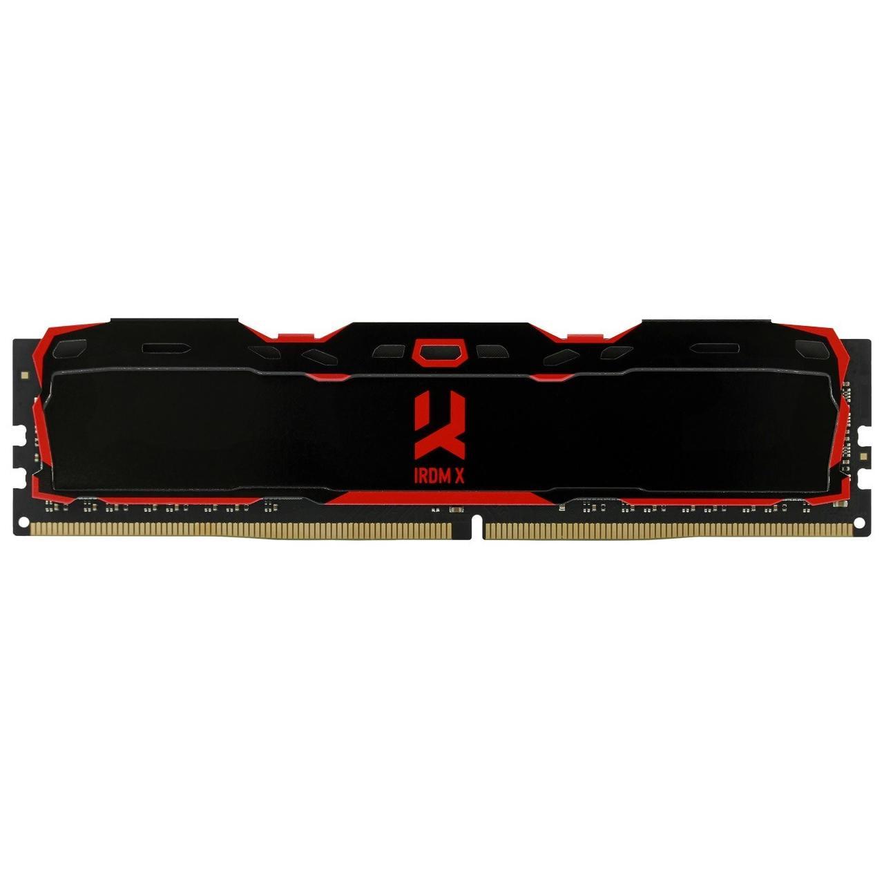 Оперативная память Goodram Iridium X 8GB DDR4 3200MHz DIMM для ПК Black (IR-X3200D464L16SA/8G)