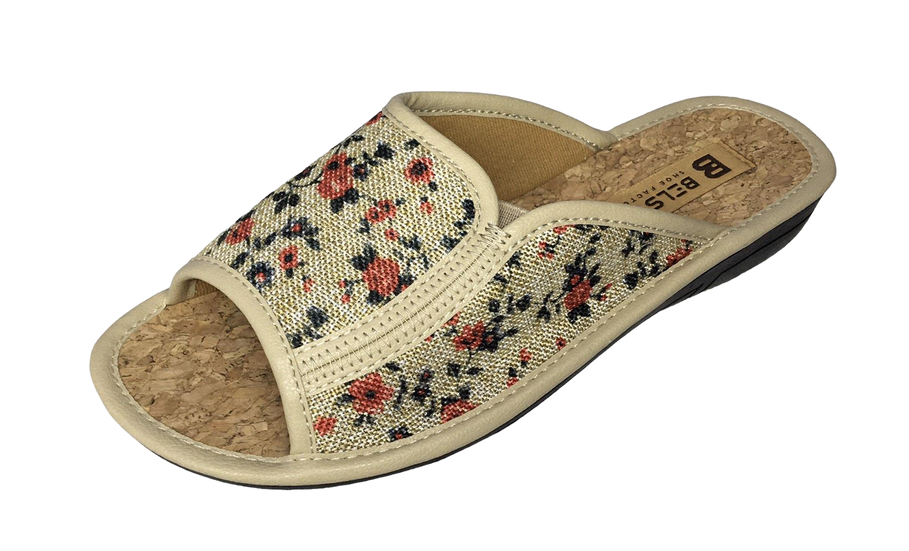 Тапочки Белста жіночі відкриті р. 38 (1-46/095С3/ТП3)