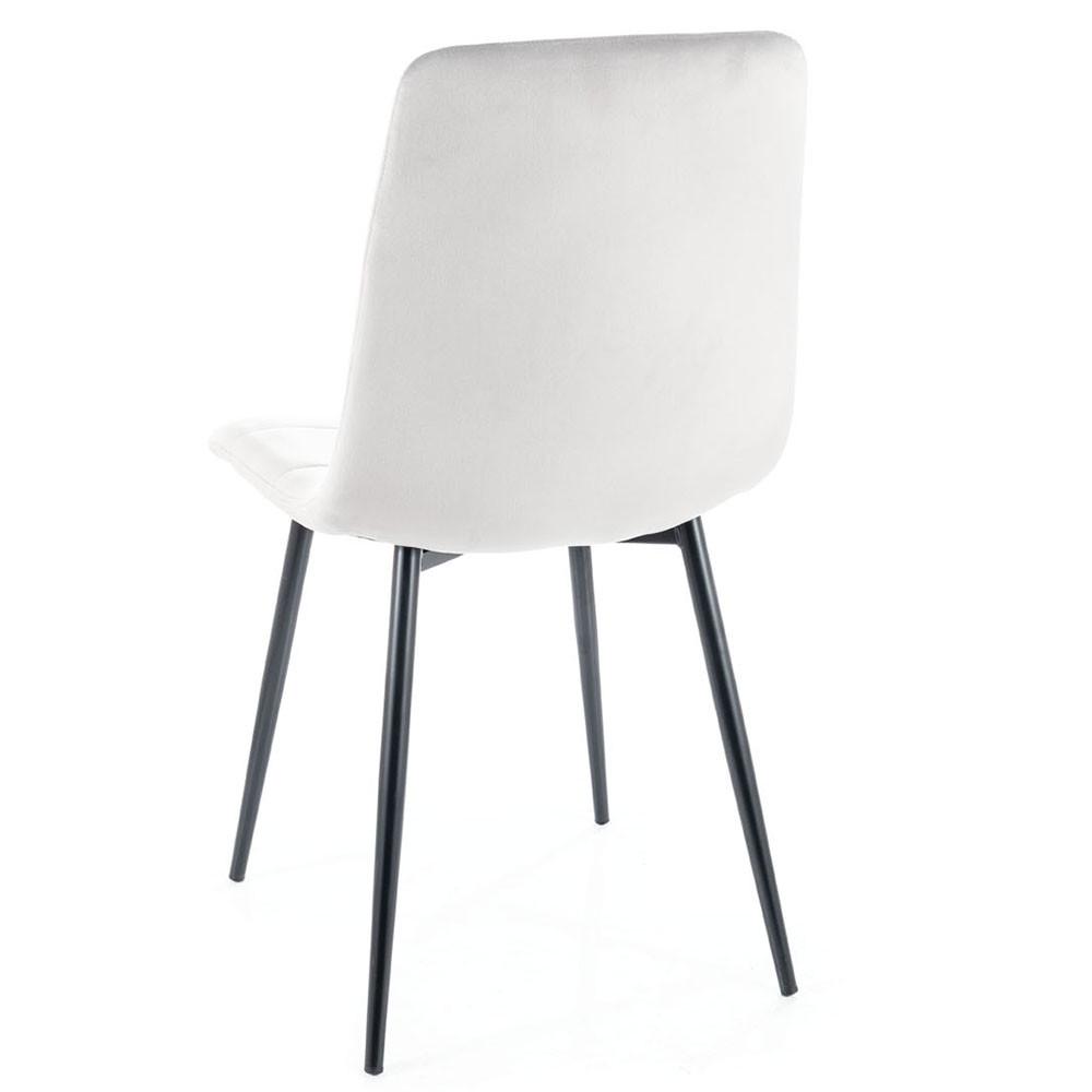 Стул Intarsio кухонный Mia Черный/Светло-серый - фото 2 Стул Intarsio кухонный Mia Черный/Светло-серый - фото 2