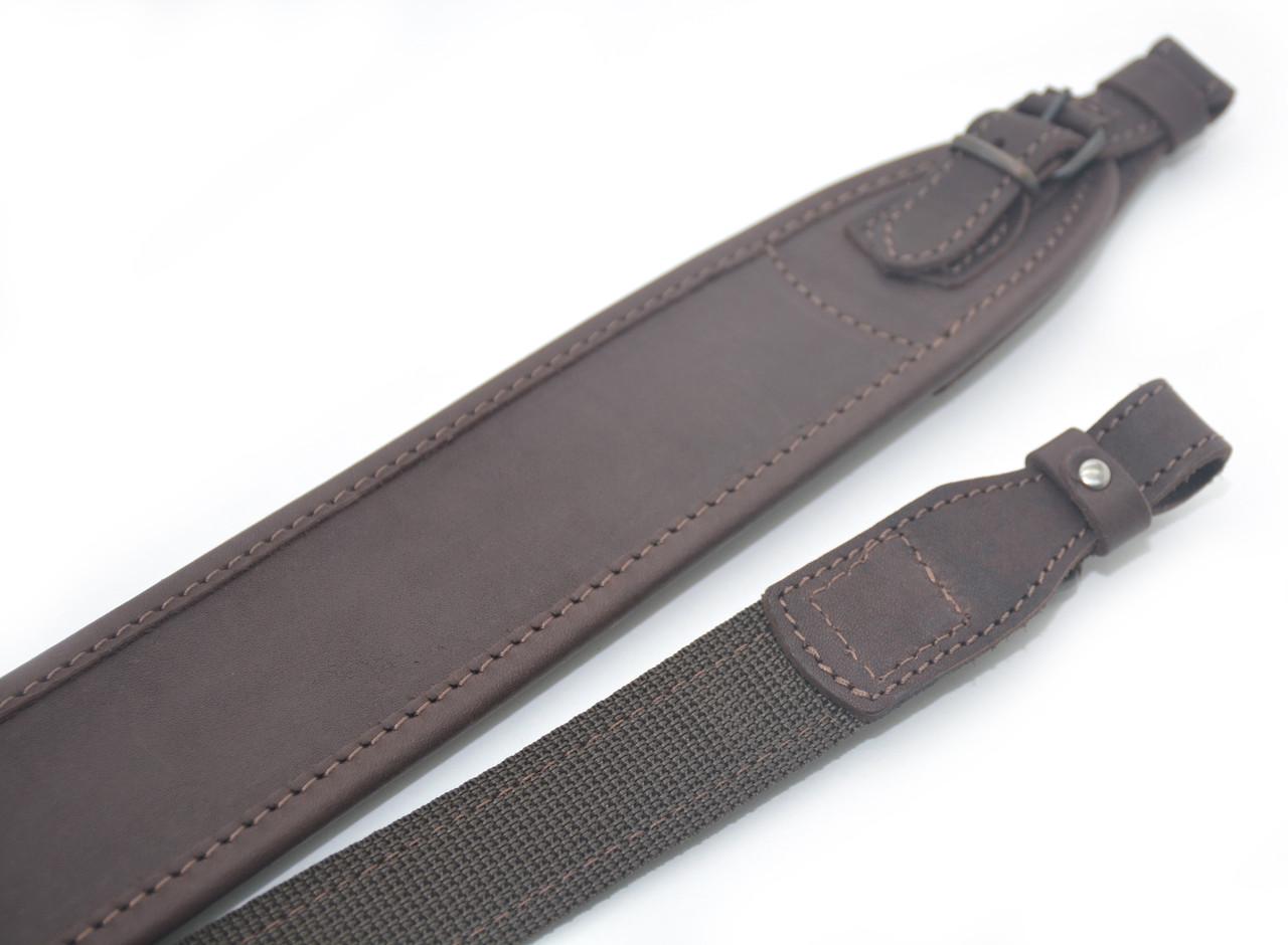 Ремень для ружья кожаный Коричневый (50103/2) - фото 2 Ремень для ружья кожаный Коричневый (50103/2) - фото 2