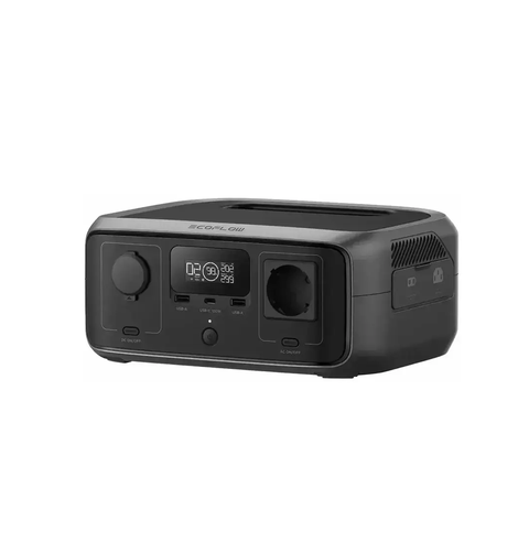 Зарядная станция портативная EcoFlow RIVER 3 UPS 245 Вт/ч 600 Вт LiFePO4 Черный
