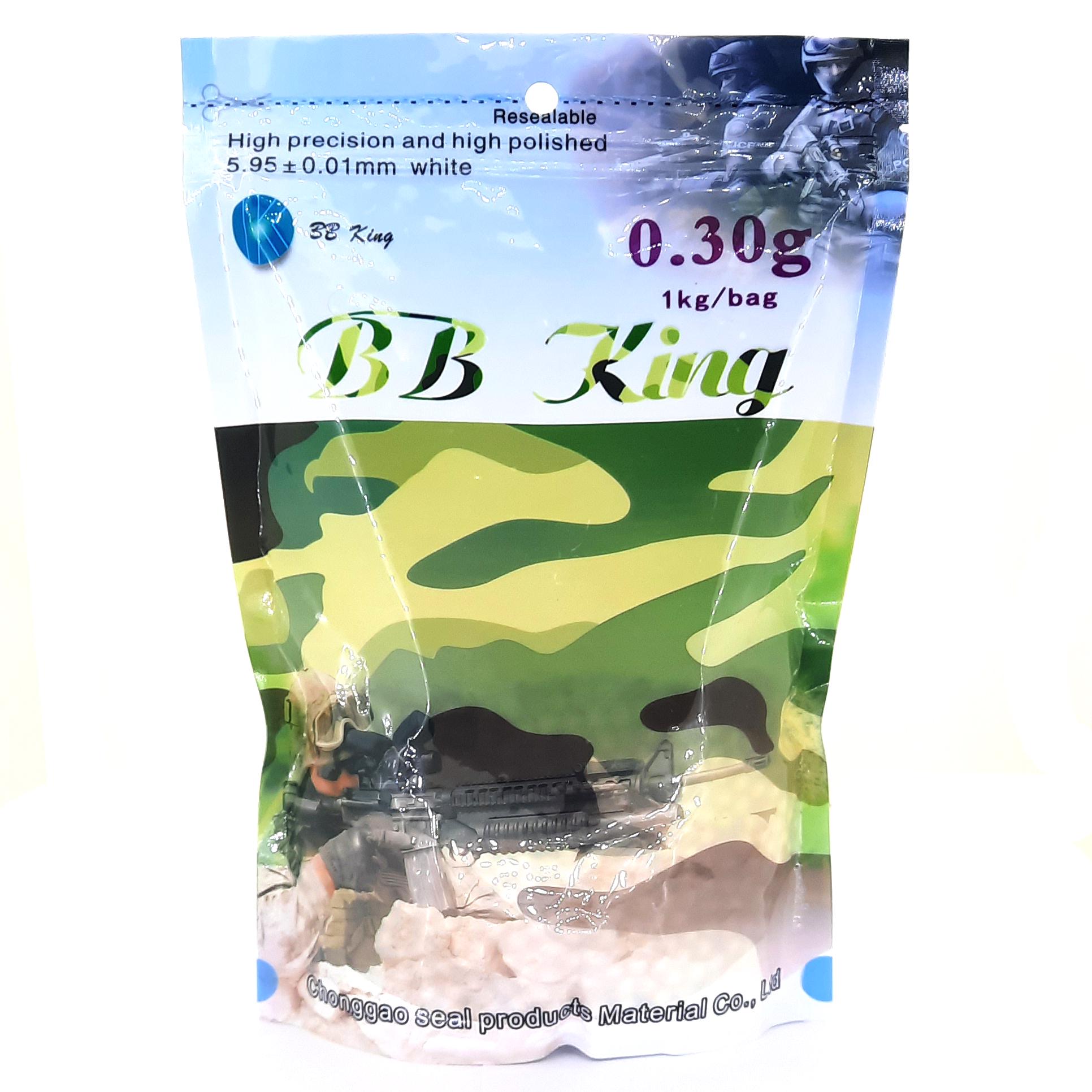 Кулі страйкбольні BB KING 0,30 г 3300 шт. (BBK-030-3N3)