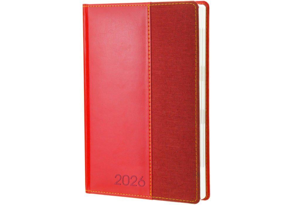 Дневник датированный 2026 Optima Комби A5 352 стр. Разноцветный (O26147)