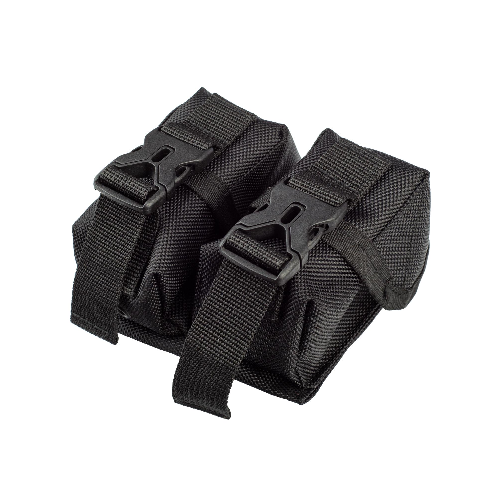 Подсумок под 2 гранаты Черный (049)