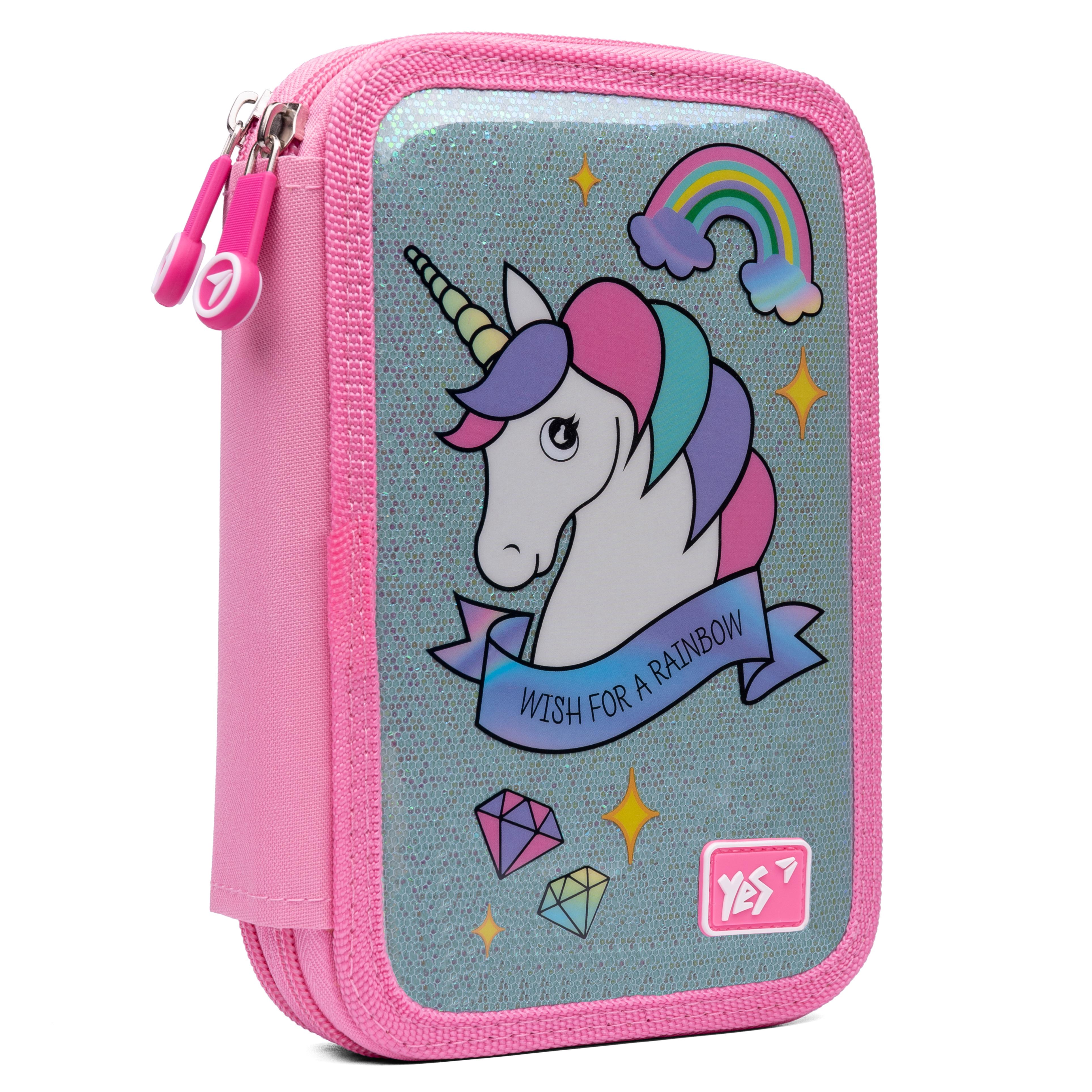 Пенал твердий YES HP-01 Unicorn подвійний (533359)