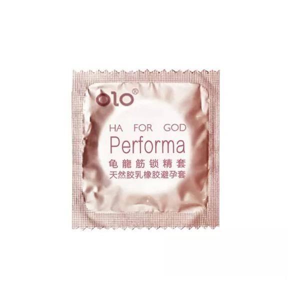 Презервативи ультратонкі OLO PERFORMA з анестетиком та пролонгуючим ефектом (OLO_005) - фото 7 Презервативи ультратонкі OLO PERFORMA з анестетиком та пролонгуючим ефектом (OLO_005) - фото 7