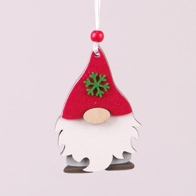 Новогодний подвеска Flora Гном 2 шт. (19888)
